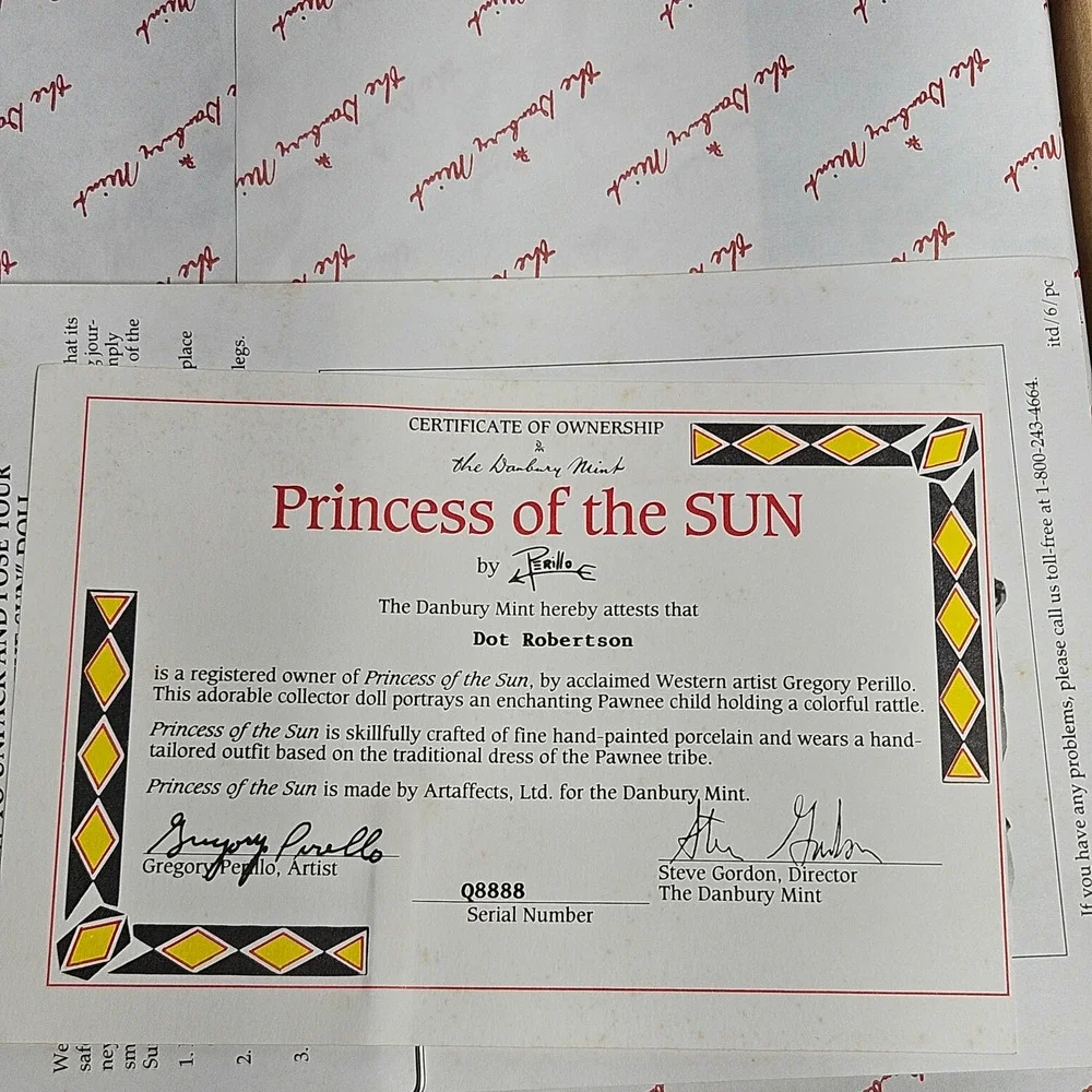 Danbury Mint artaffects princess
